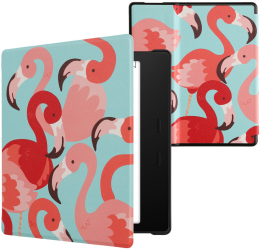 Husa Kwmobile pentru Amazon Kindle Oasis 10 Multicolor Piele ecologica KWM000010AE054C 