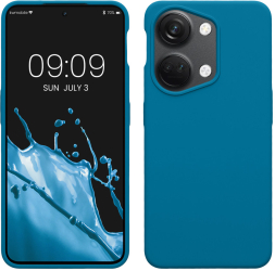 Husa Kwmobile pentru OnePlus Nord 3 5G Albastru Silicon 61766.224 