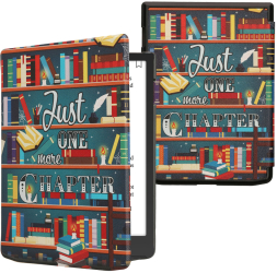 Husa Kwmobile pentru PocketBook InkPad Color 3 Multicolor Piele ecologica KWM000023RS004C 