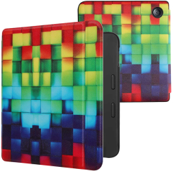 Husa Kwmobile pentru Tolino Vision 6 Multicolor Piele ecologica KWM000014BN066C 