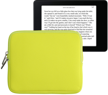 Husa Universala Kwmobile pentru eBook Reader de 7 inch Verde Neopren KWM0000151W009C 