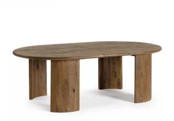 Masuta lemn mango maro Orlando 130x80x45 cm 