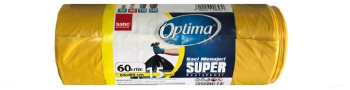 Saci menajeri 60 l galbeni Sano Optima Super 