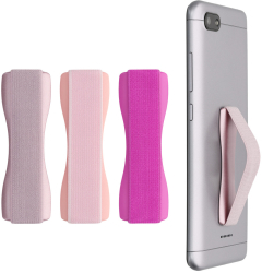 Set 3 Suporti tip inel pentru telefon Kwmobile Multicolor Plastic 43997.08 