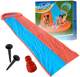 Tobogan de apa Bestway H2O GO Double Slide 488 x 138 cm 