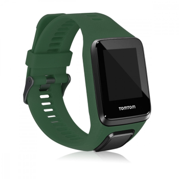 Curea pentru TomTom Adventurer / Runner 3 / Spark 3 / Golfer 2 Silicon Verde 43572.80 