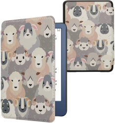 Husa Kwmobile pentru Amazon Kindle 2022 Multicolor Piele ecologica KWM000017LI022C 
