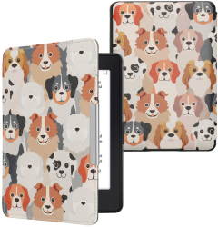 Husa Kwmobile pentru Amazon Kindle Paperwhite Multicolor Piele ecologica KWM000007TD037C 