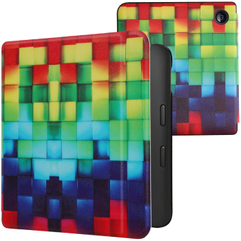 Husa Kwmobile pentru Kobo Libra 2 Multicolor Piele ecologica KWM0000198X012C 