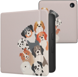 Husa Kwmobile pentru Kobo Libra 2 Multicolor Piele ecologica KWM0000198X016C 