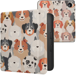 Husa Kwmobile pentru Kobo Libra 2 Multicolor Piele ecologica KWM0000198X017C 