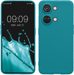 Husa Kwmobile pentru OnePlus Nord 3 5G Verde Silicon KWM0000204U005C 