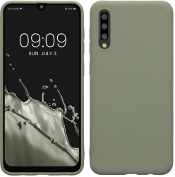 Husa Kwmobile pentru Samsung Galaxy A50 Verde Silicon KWM000009SZ018C 