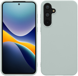 Husa Kwmobile pentru Samsung Galaxy A55 Verde deschis Silicon KWM000021MG011C 