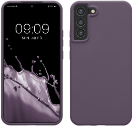 Husa Kwmobile pentru Samsung Galaxy S22 Plus Mov inchis Silicon KWM000014GW067C 