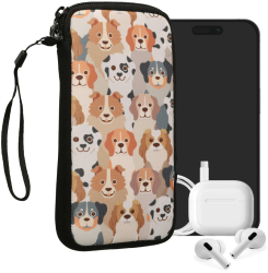 Husa Universala Kwmobile pentru telefon Marime XXL - 7 inch Multicolor Neopren KWM000007UJ165C 