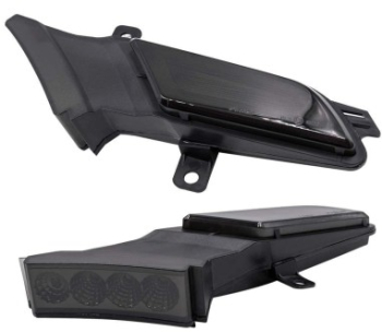 Set 2 Lampi laterale semnalizare cu DRL Porsche Cayenne 967 2006-2010 95563103610 95563103510 