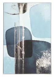 Tablou canvas ulei multicolor 82.6x4.3x122.6 cm 