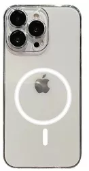Husa protectie Flippy pentru Apple iPhone 12 Pro Max MagSafe Silicone Protectie si folie camera inclusa protectie camera Fumuriu 