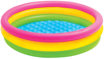 Intex Piscina gonflabila Sunset 3 inele 147 x 33 cm 