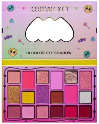 Palete de Machiaj KEVIN & COCO Candy Star. Fard de Pleoape 18 culori 19.3 x 12 x 1.4 cm 