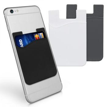 Set 3 Huse card bancar pentru telefon Kwmobile Multicolor Silicon 49594.01 