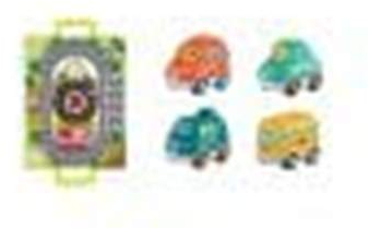 Set de 4 masinute cu covoras Huanger HE0540 