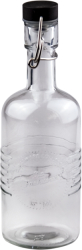 Sticla cu dop ermetic negru RAKI OLD FASHIONED 350ml din sticla 