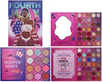 Trusa de Machiaj KEVIN & COCO Cool Girl Book 82 culori 16 x 21.5 x 2.5 cm 