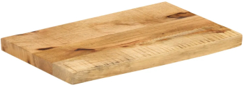 vidaXL Blat de masa margine naturala 60x40x3 8 cm lemn masiv mango 