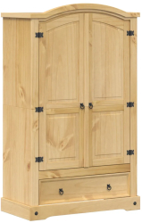 vidaXL Sifonier &bdquo Corona&rdquo 101x52x170 cm lemn masiv de pin 