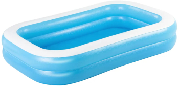 Bestway Piscina gonflabila albastru/alb 262x175x51 cm dreptunghiular 