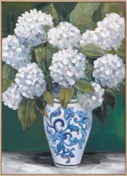 Tablou canvas Hortensii II 50x3.7x70 cm 