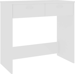 vidaXL Birou alb 80x40x75 cm lemn prelucrat 