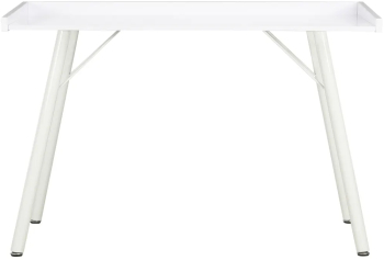 vidaXL Birou alb 90 x 50 x 79 cm 