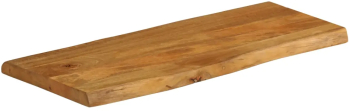 vidaXL Blat masa cu margini naturale 80x40x2 5 cm lemn masiv mango 