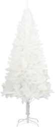 vidaXL Brad de Craciun artificial ace cu aspect natural alb 210 cm 
