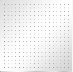 vidaXL Cap de dus tip ploaie 2 buc. 50 x 50 cm otel inoxidabil 
