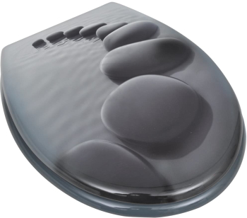 vidaXL Capace WC 2 buc. MDF model pietre 
