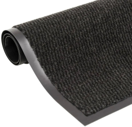 vidaXL Covoare usa anti-praf 2 buc. albastru 120x180 cm dreptunghiular 