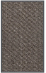 vidaXL Covoras de intrare cu smocuri maro inchis 90x150 cm 