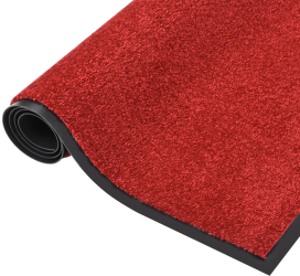 vidaXL Covoras de usa rosu 80x120 cm 