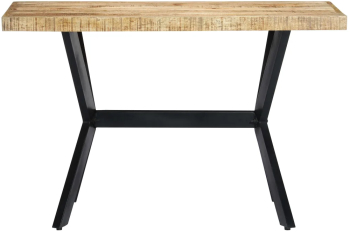 vidaXL Masa de bucatarie 120x60x75 cm lemn masiv de mango nefinisat 