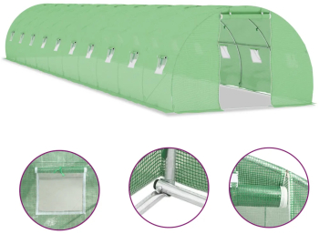 vidaXL Sera 45 m² 15 x 3 x 2 m 