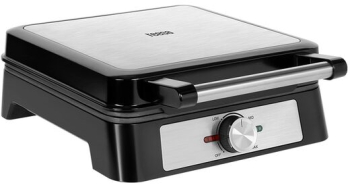 Aparat pentru 2 Wafe Teesa 1600 W Termostat Aluminiu/Inox 