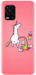 Husa din silicon compatibila cu Xiaomi Mi 10 Lite - model Unicorn 