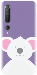 Husa din silicon compatibila cu Xiaomi Mi 10 - model Urs Koala 