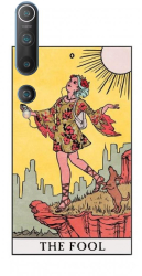 Husa din silicon compatibila cu Xiaomi Mi 10 Pro - model Tarot The Fool Clasic 