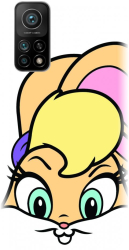 Husa din silicon compatibila cu Xiaomi Mi 10t 5g - model Lola Bunny