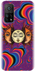 Husa din silicon compatibila cu Xiaomi Mi 10t 5g - model Trippy Sun 